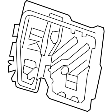 GM 20916150 Frame Assembly, Rear Seat Back Cushion