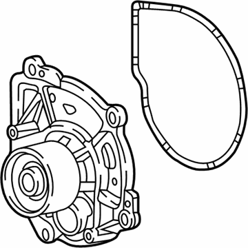 GMC Water Pump - 12645126