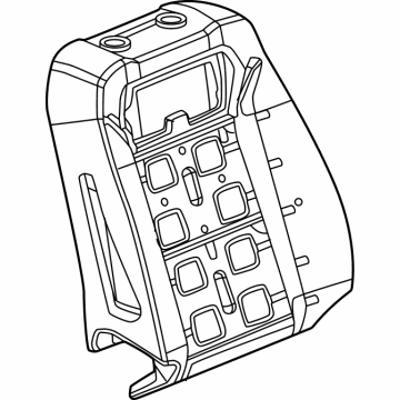 GM 84735460 PAD ASM-F/SEAT BK