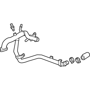 GM 55506316 Pipe Assembly, Eng Cool Htr Exh