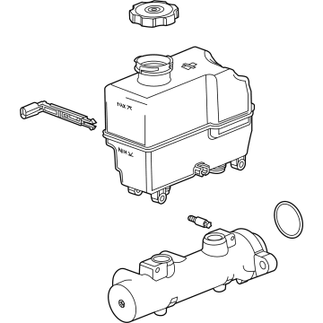 2021 Chevrolet Silverado Brake Master Cylinder - 84668150