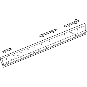 GM 84296142 Reinforcement Assembly, Rocker Outer Panel