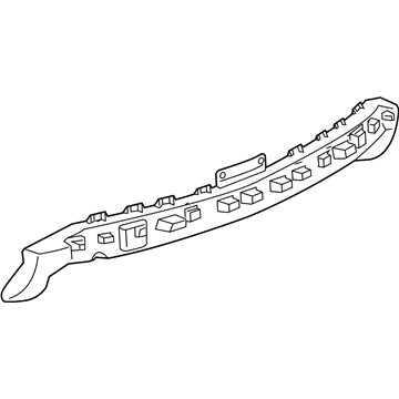 GM 84807450 Absorber, Rear Bpr Fascia Engy