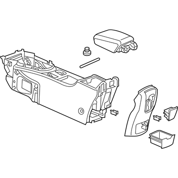 GM 39058841 Console Assembly, Front Floor *Light Atmosp