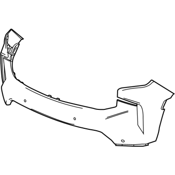 Chevrolet Suburban Bumper - 87813936