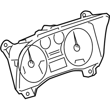 GM 25819959 Instrument Panel Gage CLUSTER