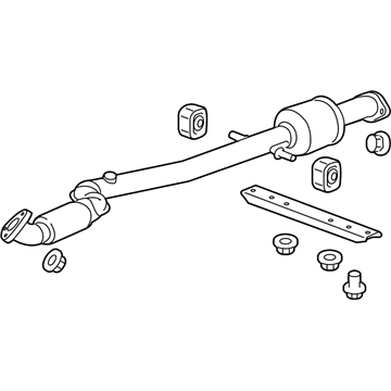 Chevrolet Cruze Exhaust Pipe - 19420246