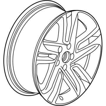 GM 60002022 Wheel, 18X7.5J Alum 43Mm O/S 115X5Xm12 B/C