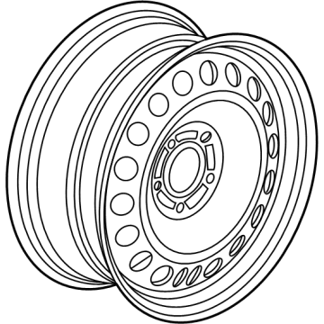 Chevrolet Trailblazer Spare Wheel - 42481737