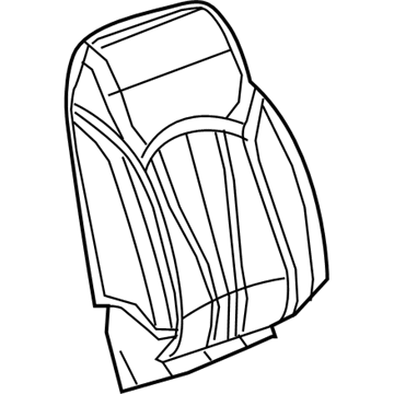 GM 84047416 Cover Asm,Front Seat Back