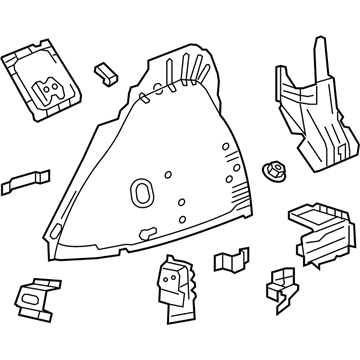 GM 42426989 Panel Assembly, Rear Wheelhouse