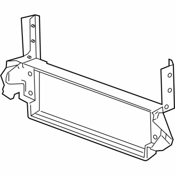 GM 42402446 Baffle, Rad Air Lwr