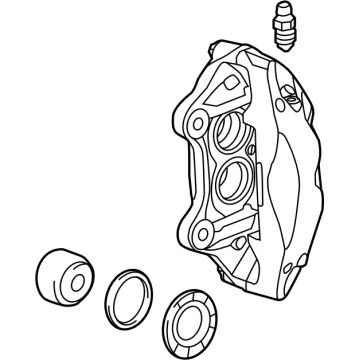 GM 84733228 Caliper Assembly, Front Brk (W/O Brk Pads & Brkt)