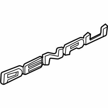 Chevrolet Tahoe Emblem - 84267912