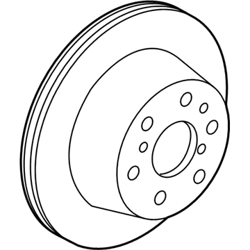 2017 Chevrolet Tahoe Brake Disc - 84223345