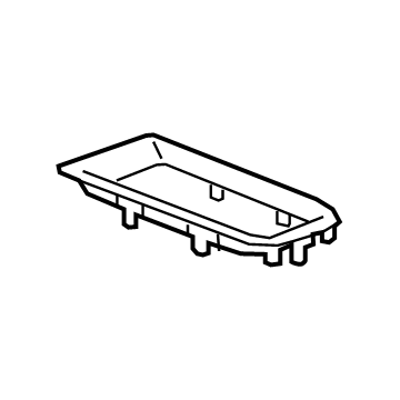 GM 84164813 Tray, F/Flr Cnsl A/Rst Stow *Black