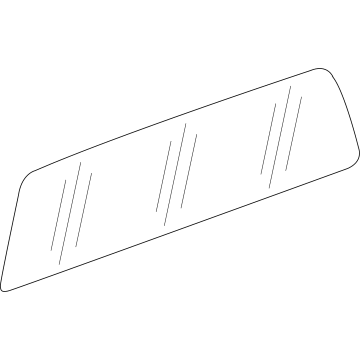 GM 84467796 Window Assembly, Rear