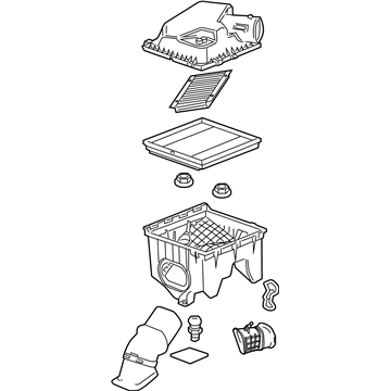 GM 22788576 Cleaner Assembly, Air