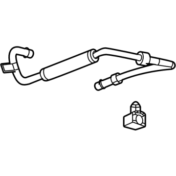 GM 84318909 Transmission Fluid Cooler Pipe Assembly