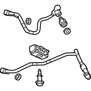 2017 Cadillac CTS Oil Cooler Hose - 84211801