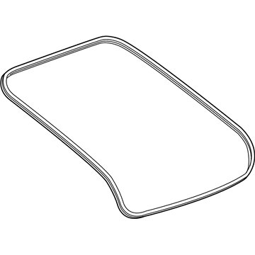 GM 22826591 Weatherstrip Assembly, Lift Gate