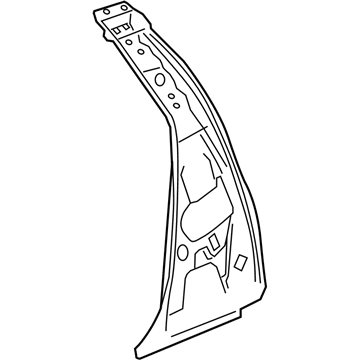 GM 23187718 Panel Assembly, Body Lock Pillar Inner