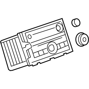 GM 20801296 Radio Assembly, Amplitude Modulation/Frequency Modulation Stereo & Audio Disc Player & Navn