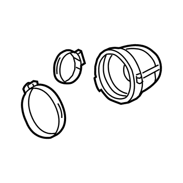 GM 84662689 Connector Assembly, Turbo Otlt Duct