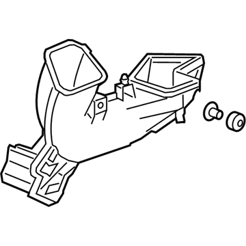 Cadillac XT4 Air Intake Coupling - 84784734