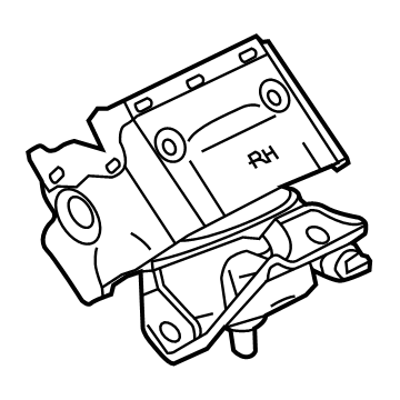 Chevrolet Tahoe Engine Mount - 85608075