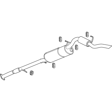 Chevrolet Colorado Muffler - 86785729