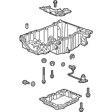 2019 Chevrolet Camaro Oil Pan - 25202732