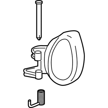 GM 19299613 Handle Kit,Front Side Door Inside