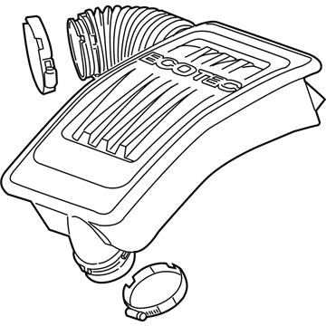 GM 20920721 Duct,Air Cleaner Outlet(W/Resonator)