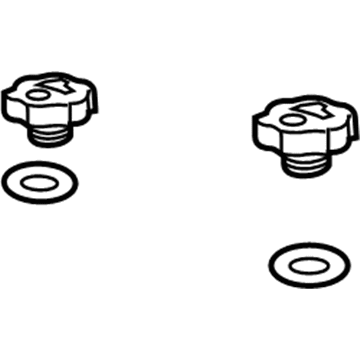 GM 13502352 Cap Assembly, Radiator Surge Tank