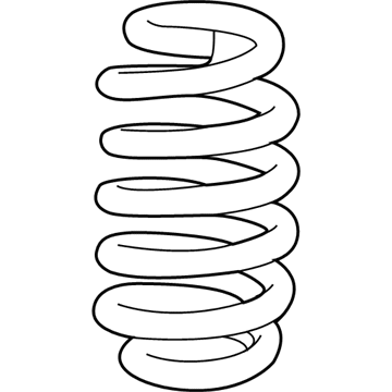 GMC Acadia Coil Springs - 84056061