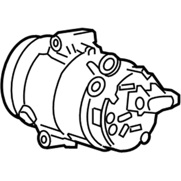 2008 Chevrolet Impala A/C Compressor - 19418179