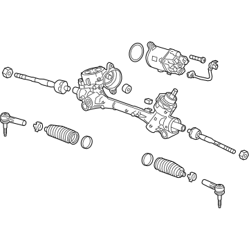 GM 84929630 Gear Assembly, Elec Dual Pinion Rack & Pinion S