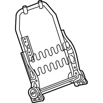 GM 42575875 Frame Assembly, Front Seat Back