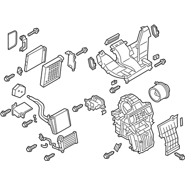 GM 19318084 MODULE,HTR & A/C EVPR