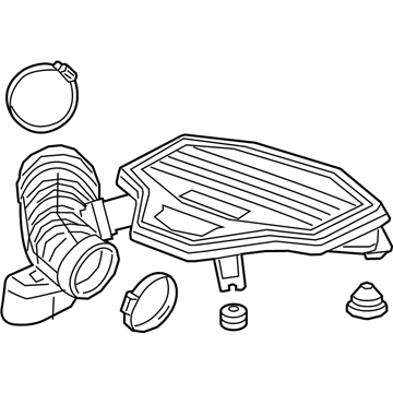 GM 84540981 Duct Assembly, A/Cl Otlt