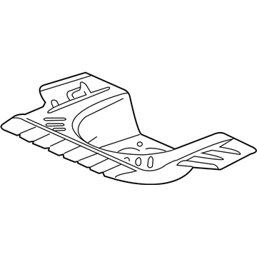 2006 Cadillac STS Floor Pan - 88891833