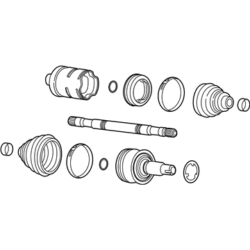 2018 Cadillac CTS Axle Shaft - 84550220