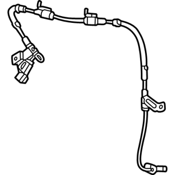 2022 GMC Hummer EV Wheel Speed Sensor - 85554575