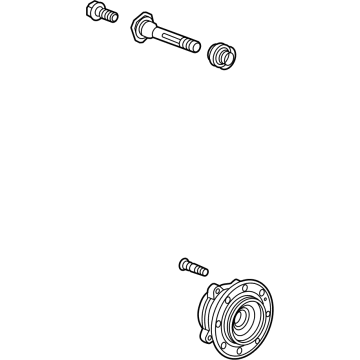 GM 13537338 Hub Assembly, Front Whl