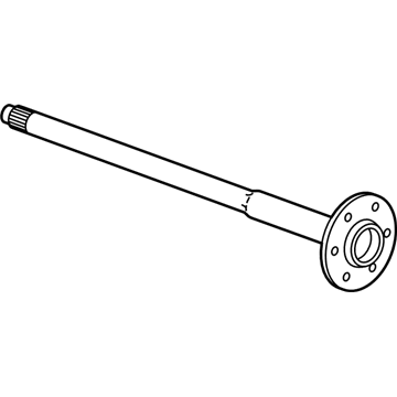 2016 Chevrolet Colorado Axle Shaft - 23273416