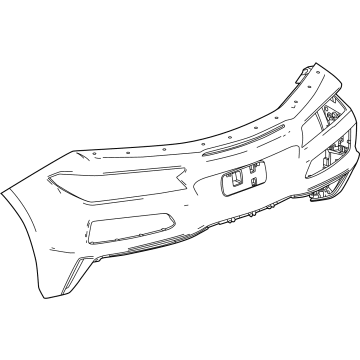 Chevrolet Corvette Bumper - 86820963