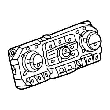 GM 85119595 Control Assembly, Htr & A/C User Interface