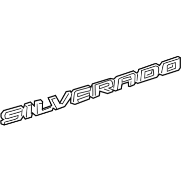 2019 Chevrolet Silverado Emblem - 86547028