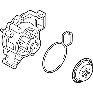 2017 Buick Enclave Water Pump - 12709178